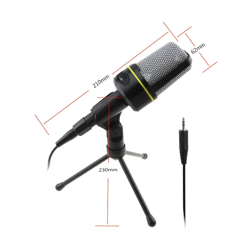 Microphone de bureau stéréo 3.5 MM pour transmetteur fm, chat Internet, formation, SF-920 de jeux internet