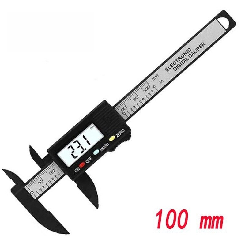 1pc 150mm 100mm Electronic Digital Caliper Carbon Fiber Dial Vernier Caliper Gauge Micrometer Measuring Tool Digital Ruler: Specifications 4