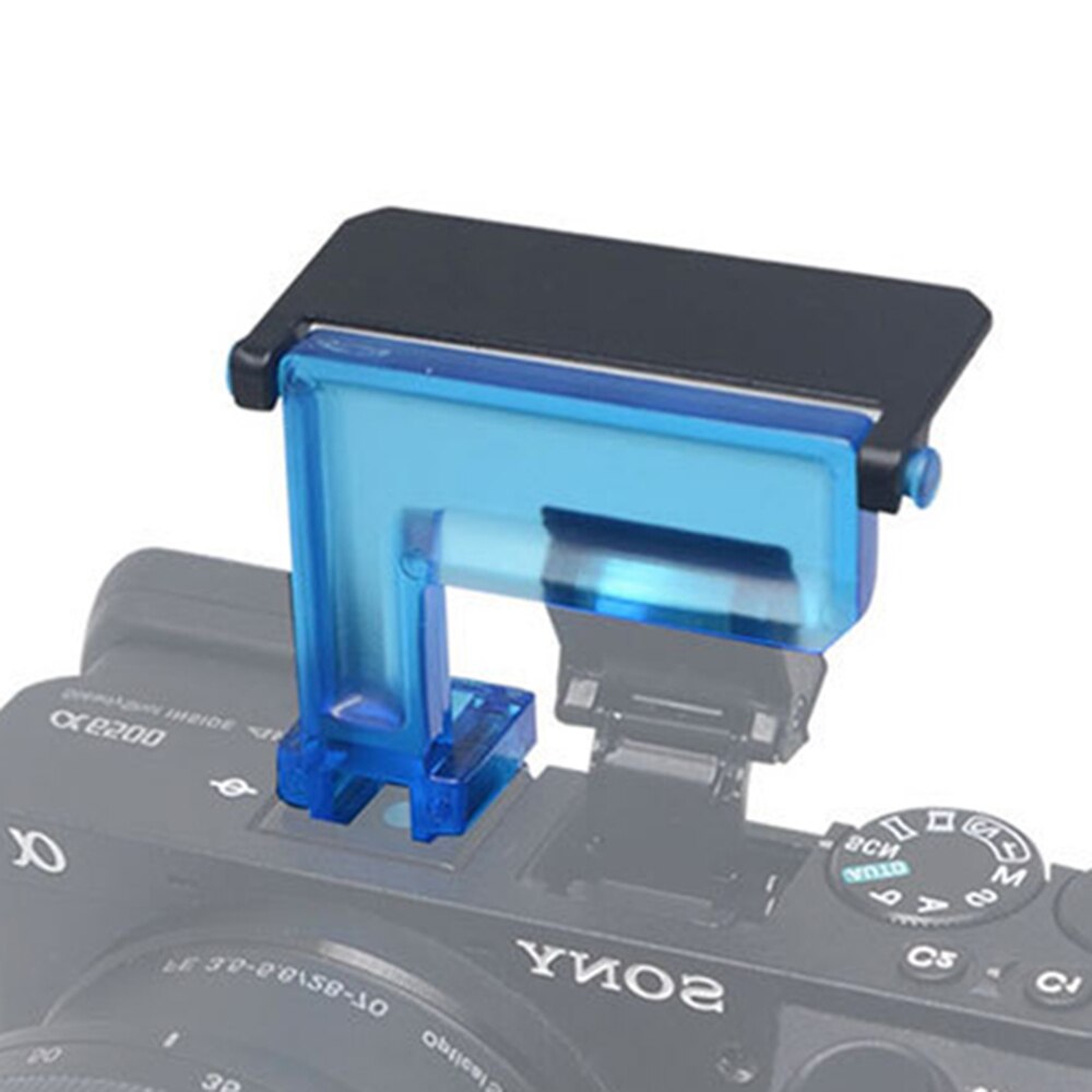 Mcoplus diffuser flash bounce cards lambency diffuser i kameraet til sony  a6500 a6300 a6000 nex 6 kamera