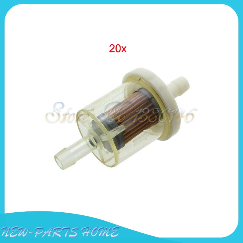 20x Fuel Filter For Kawasaki 49019-7001,49019-7005;OREGON 07-107,07-112;SUNBELT B1SB7998