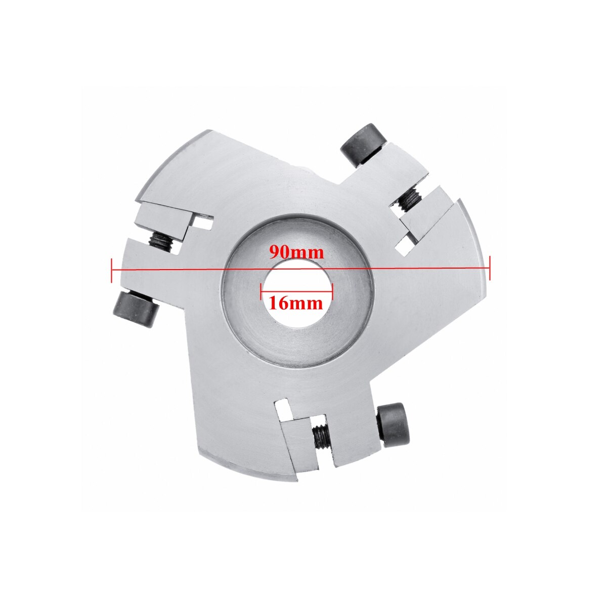 16mm Aperture Angle Grinder Woodworking Three-tooth Turbo Plane Wood Milling Cutter Carving Blade Digging Wood Carving Disc Tool: C