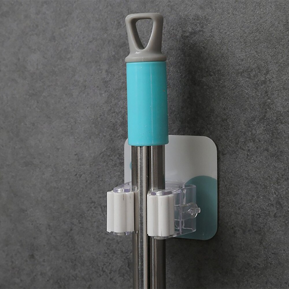 Wall Mounted Mop Umbrella Holder Brush Broom Hanger Rack Kitchen Tools durable mop umbrella stand Bathroom accessories #2: A
