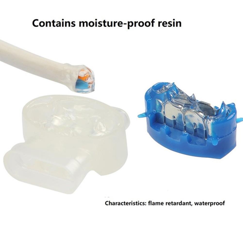 10 Pcs Lawn Mower Cable Connector For Outdoor Garden Electric Lawn Mower Robot Lawn Mower Wire Extension Connection Waterproof