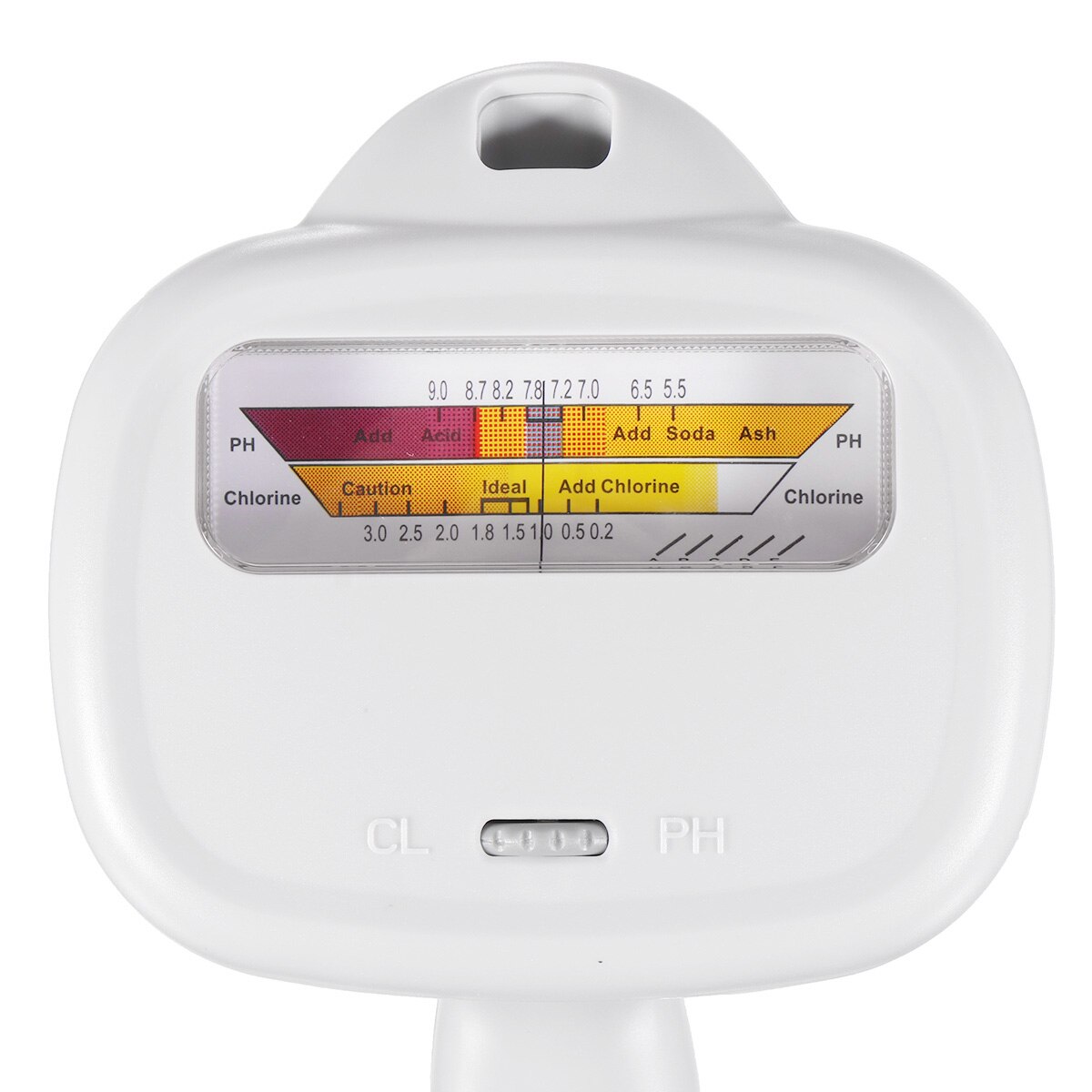 Portable PH Test Monitor Water Tester PH Chlorine Level Portable PH Meter Swimming Pool Spa Pool Testing Device 2 in 1