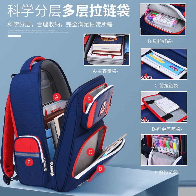 Waterproof Children School Bags Boys Girls Orthopedic school Backpacks kids schoolbags kids Satchel Knapsack Mochila escolar