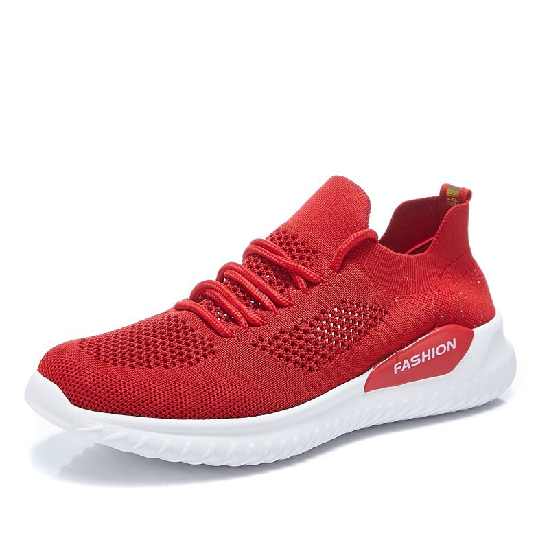 Tennis feminino tenis mujer sommar kvinnor tennis skor gympa skor promenader platta sneakers kvinna tränare tenis plataforma: Röd / 4