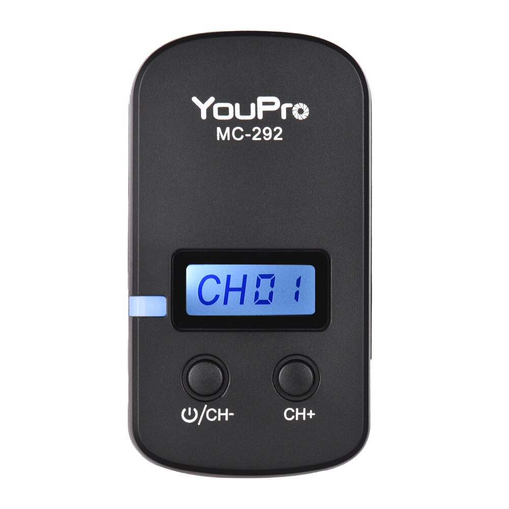 YouPro S2 Wireless Remote Control LCD Timer Shutter Release Transmitter Receiver 32 Channels for Sony A & H series DSLR Camera