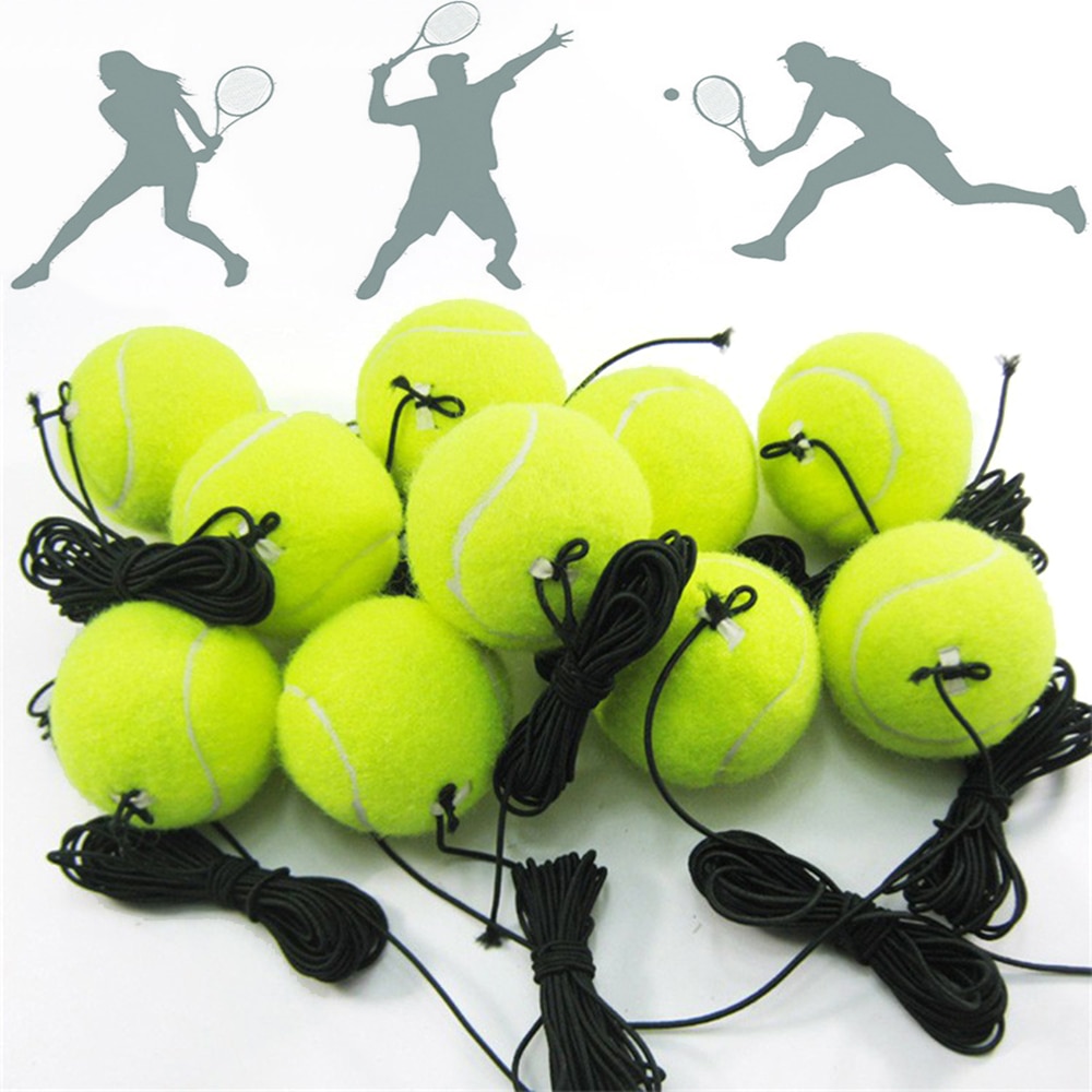 Professionele Tennis Training Bal Met 4M Elastisch Touw Rebound Praktijk Bal Met String Portable Tennis Trein Ballen
