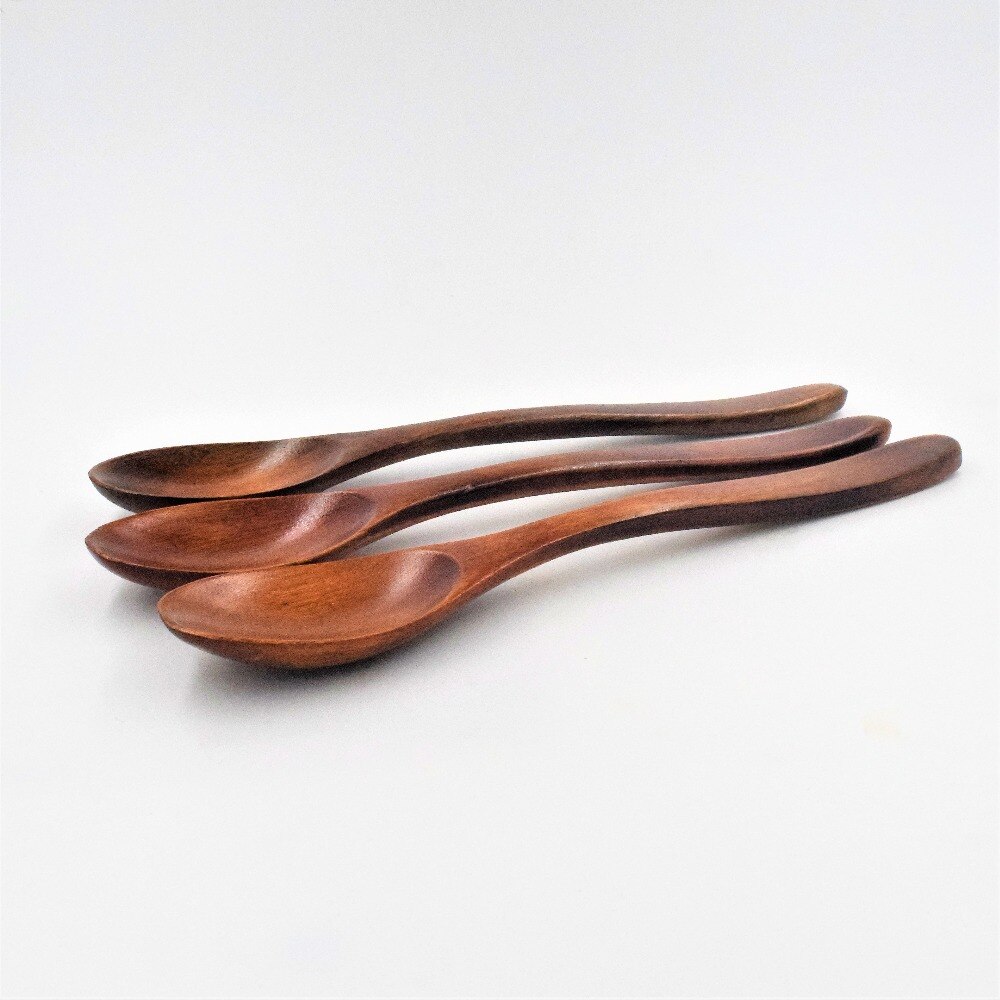 1pc drewniane łyżki duże długo obsługiwane łyżka dzieci łyżka drewno ryż zupa łyżeczka robić deserów drewniane naczynia kuchenne akcesoria kuchenne