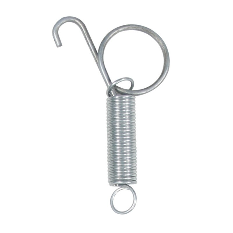 10Pcs Metal Finger Spring Latch Hook Cage Door Spring Hooks for Fixing Rabbit Bird Poultry Guinea Pig Cage Doors 2 Sizes