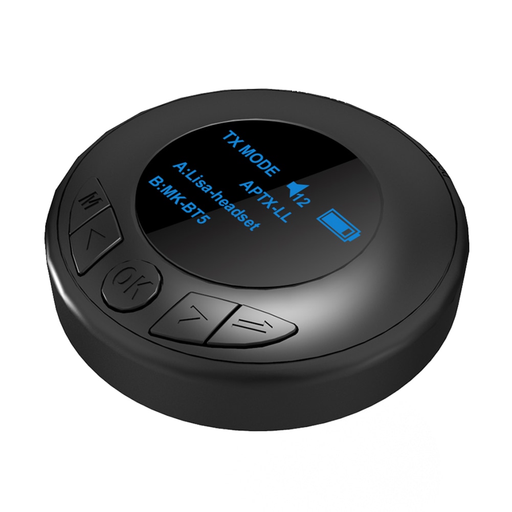 B3 bluetooth-empfänger-sender mit oled-display 1 2 in freisprech-adapter mit usb-dongle und drahtlosem adapter