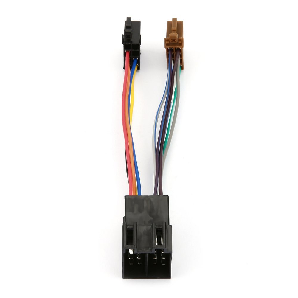 Arnés de Audio estéreo para coche, cableado de Radio con Adaptador ISO, para Peugeot 106, 206, 306, 307, 405, 406, 607,