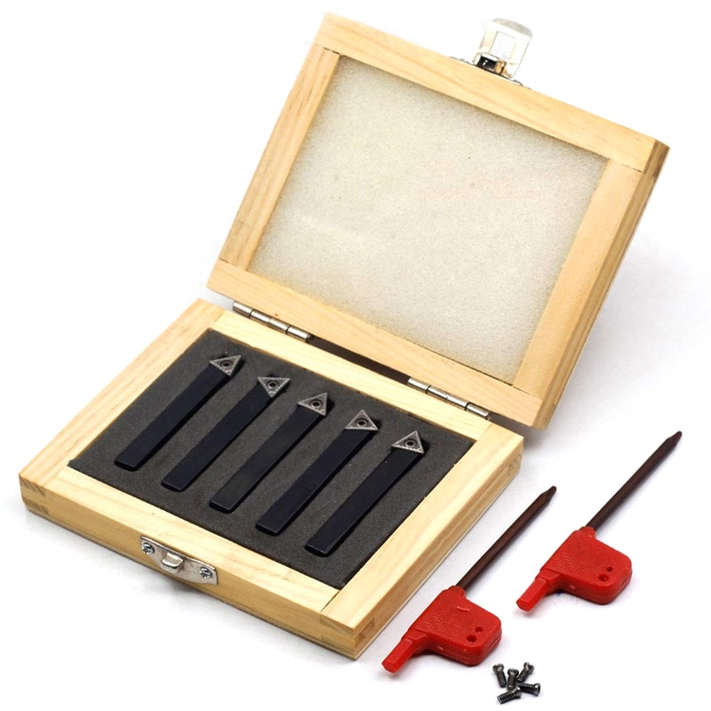 3PCS 5/8 CNC Lathe Excircle Indexable Carbide Turning