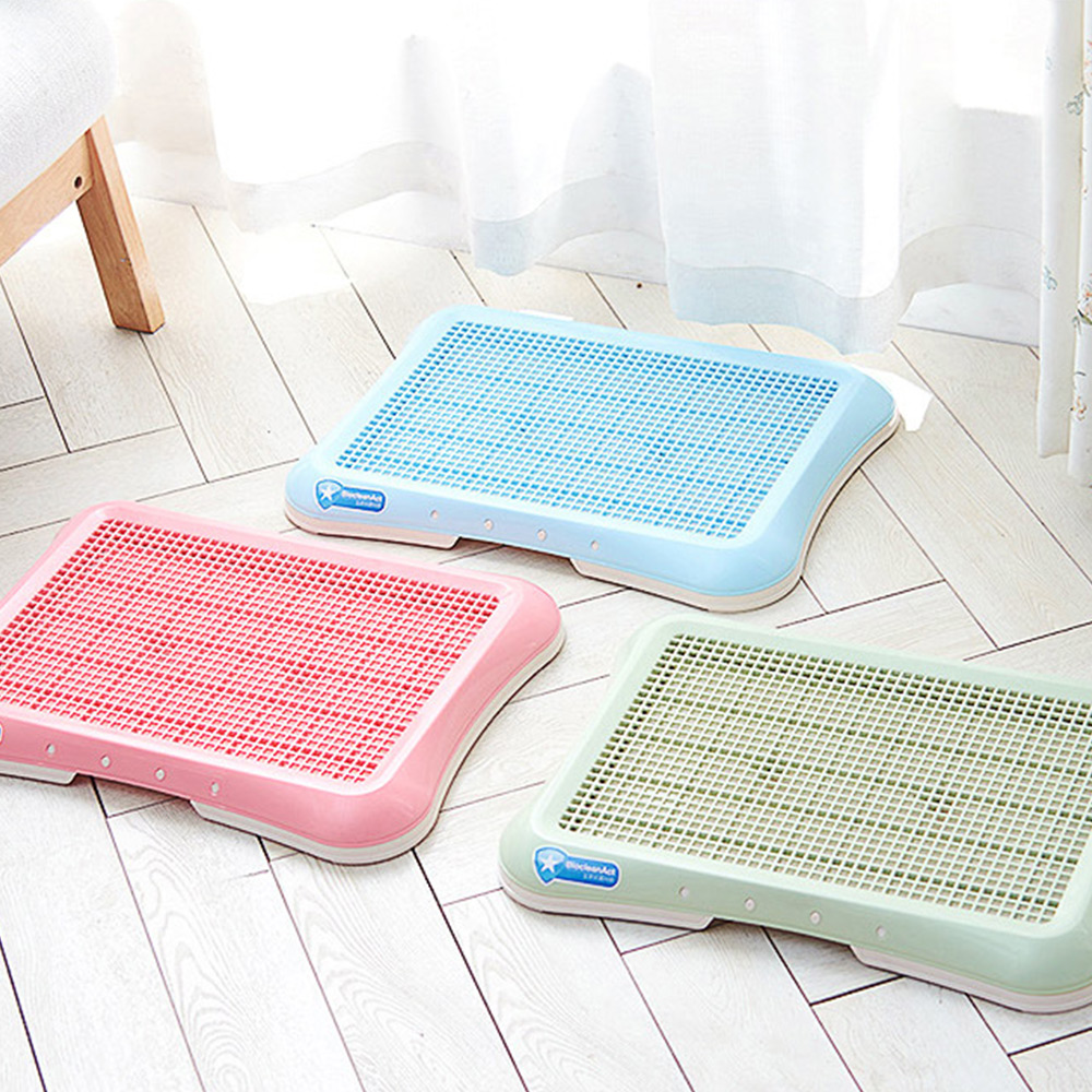 Draagbare Plastic Pet Hond Kat Wc Lade Huisdier Potje Urinoir Kom Pee Training Toilet Te Schoon Huisdier Product