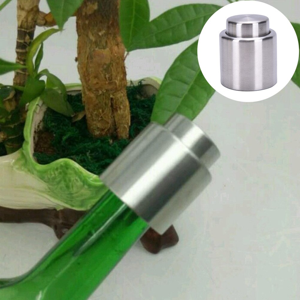 Roestvrij Staal Vacuüm Rode Wijn Opslag Flessenstop Plug Bottle Cap Top Bar Tool Accessoire