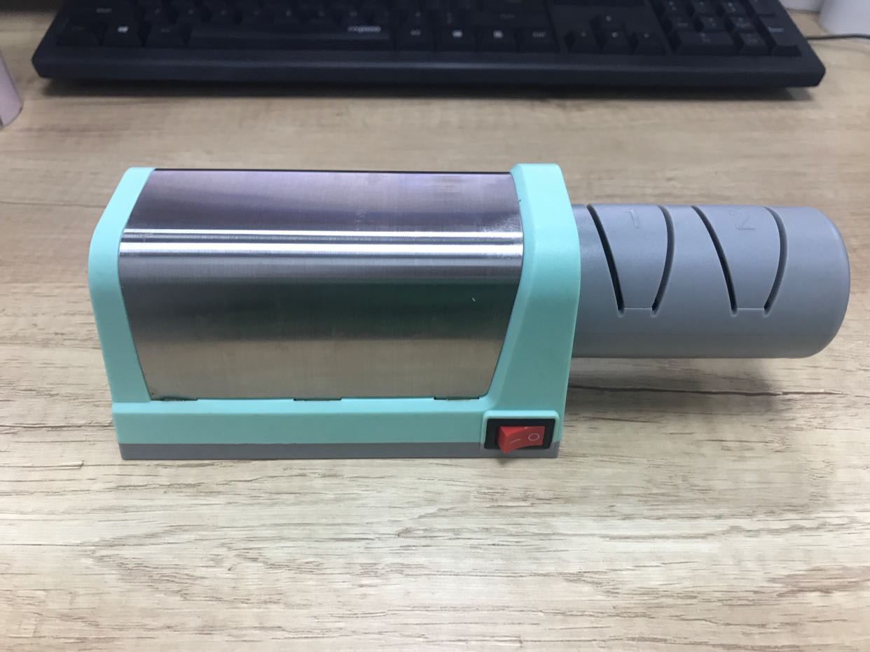 Electric Knife Sharpener Household Kitchen Grinder Quickly Sharpen Scissors Diamond Wheel Tool Apex Eege Blade: D