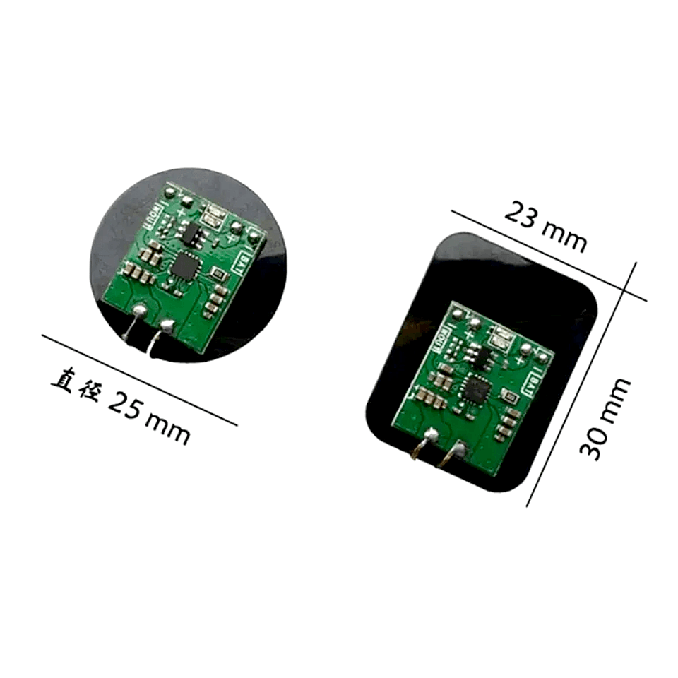 [lithiumbatterij draadloos opladen] 5W draadloos opladen ontvangermodule kleine spoel ingebouwd 3,7V modificatieschema