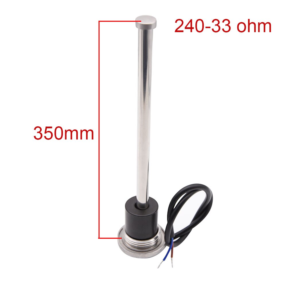 Öl Flüssigkeit Panzer Wasser Kraftstoff Ebene Senor 0-190 Ohm/240-33 Ohm passen Für Stiefel Auto kraftstoff Absender Einheit Wasser Ebene Sensoren mit 150-450mm: 350mm 240-33 Ohm