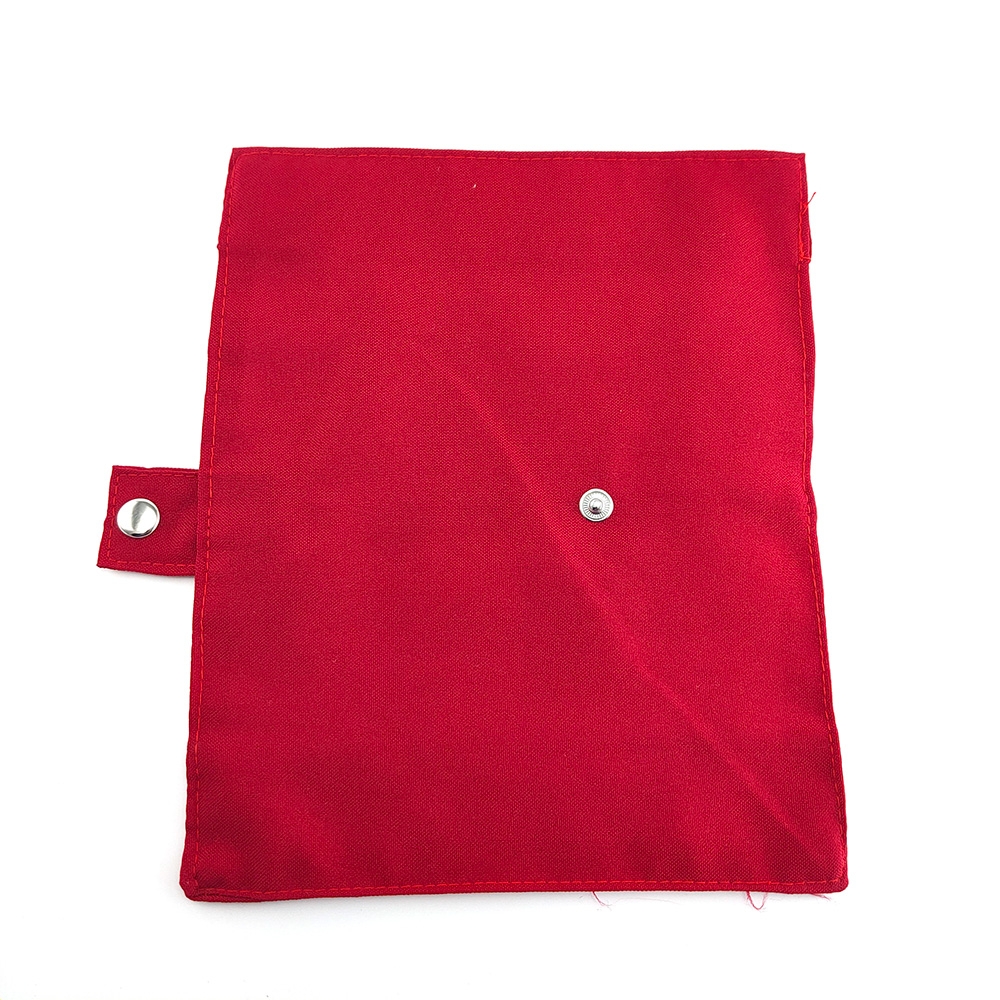 1Pc Opbergtas Bestek Set Canvas Doek Zakken Reizen Camping Buggy Tas Bestek Brush Pouch Herbruikbare Pen Zak Neutrale snap Stijl: 935-Q-1