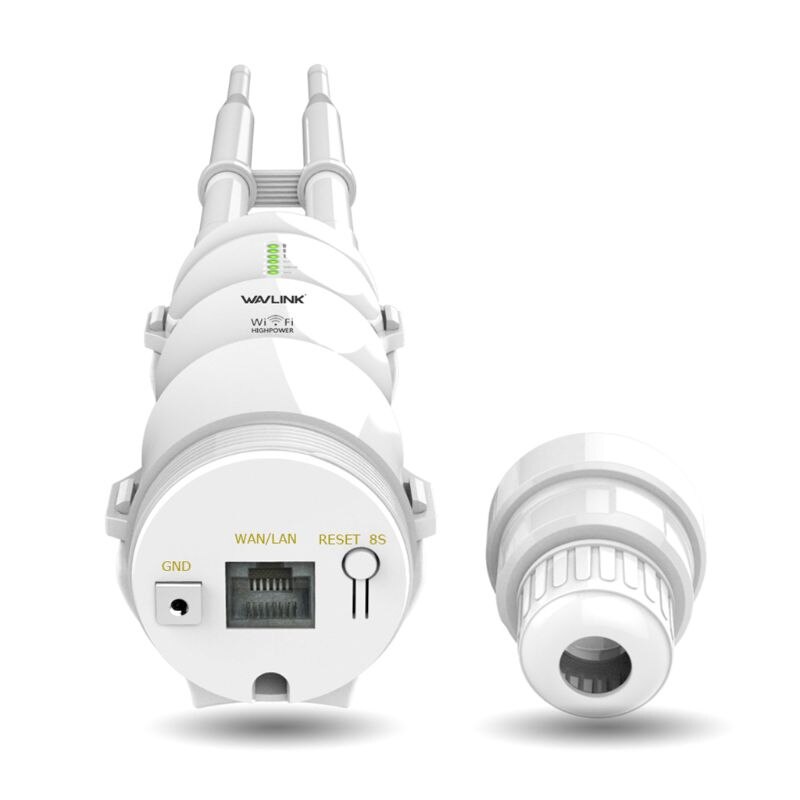 Répéteur wi-fi AC600 double bande 2.4/5G, point d&#39;accès sans fil, haute puissance, étanche, pour l&#39;extérieur, extension de réseau avec antenne extérieure