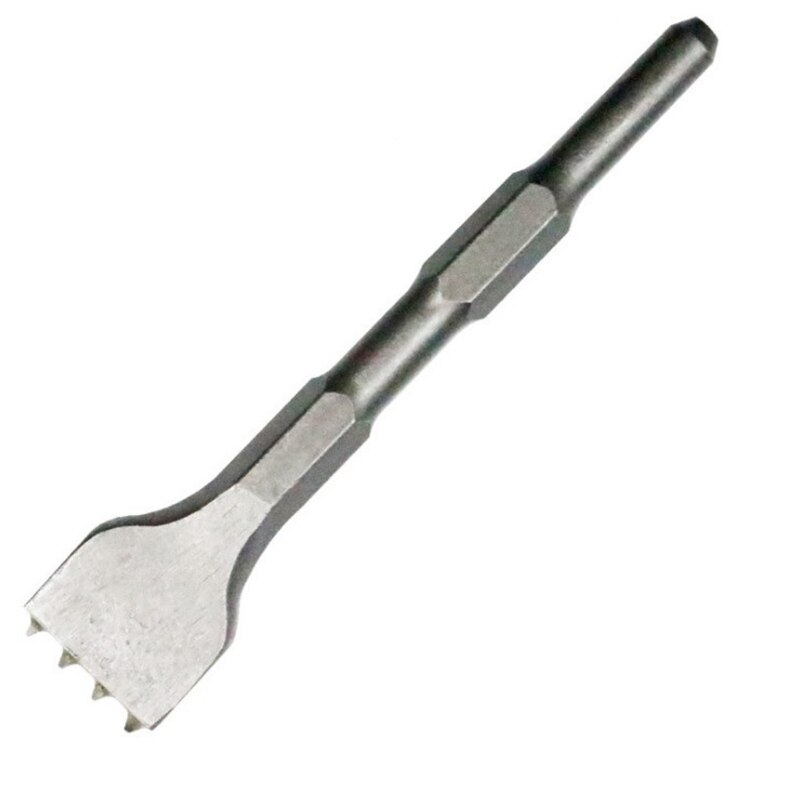 Rotary Hammer Bits Kit Hammer Drill Chisel Concrete Drill Bit Chisel Scaling Cutting Crushing Fracture Maintenance M4YD: 2