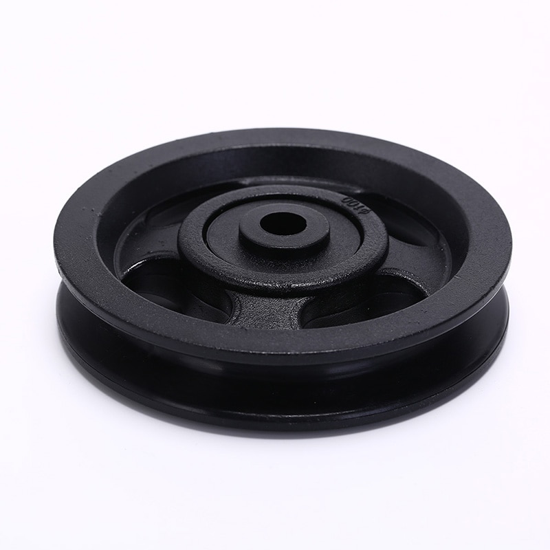 1pc 100mm bearing pulley wheel cable gym equipment part wearproof black Fitness Equipment Accessories