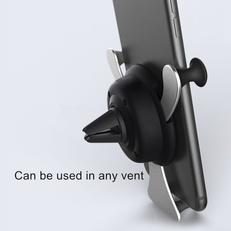 Soporte Universal de gravedad para ventilación de coche, accesorios para teléfono móvil inteligente IPhone y Samsung