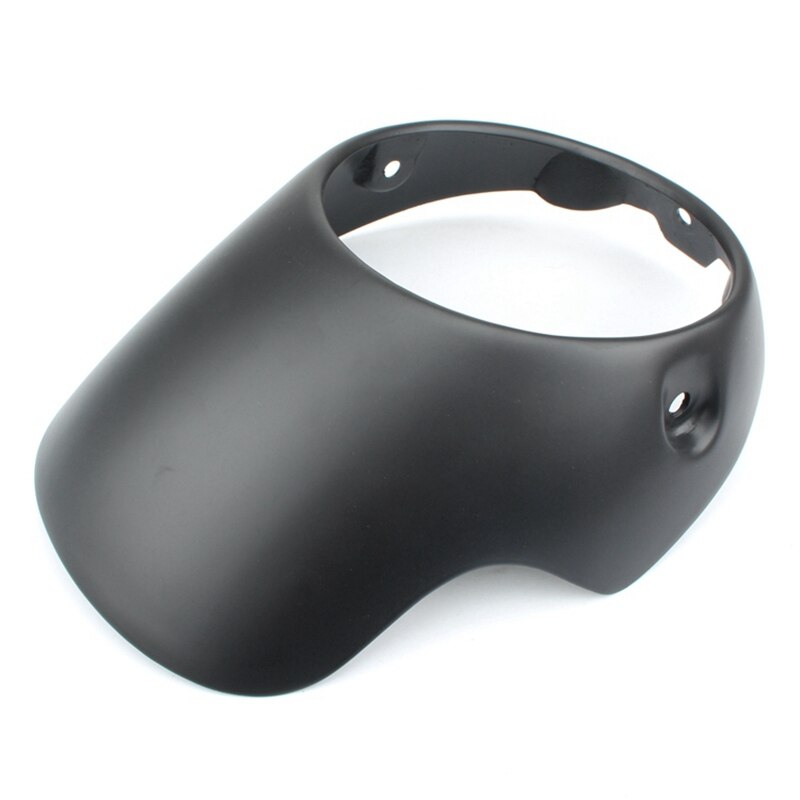 Motorsykkel frontlys fairing maske kappe til triumf bonneville  t100 t120 se thruxton 900 scrambler 2001 matt svart