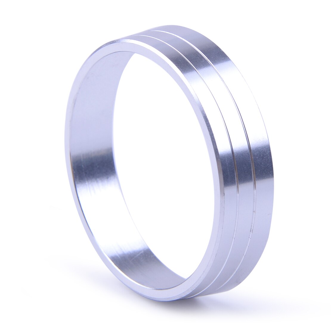 DWCX A/C Heater Climate Control Switch Panel Buttons Knobs Cover Trim Ring Fit For Mitsubishi Lancer Outlander: Silver