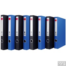 Deli pasta forte para trás ampla pasta de documentos 45mm arquivos de dados e pastas material de escritório a4 clipes de papel para a escola