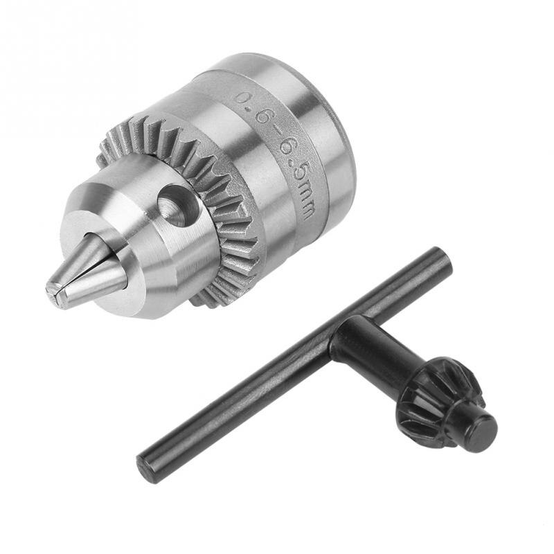 Mini portabrocas mandril de taladro eléctrico resistente al agua 0,6-6mm Mini llave tipo portabrocas con llave de Mandril para taladro eléctrico