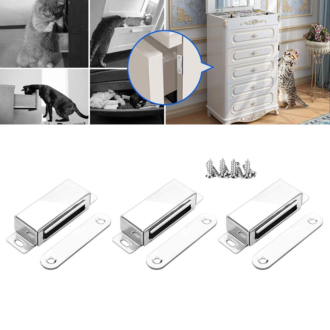 Plastic Door Catch Latch Stainless Steel Cabinet Catch Catch Door Latch