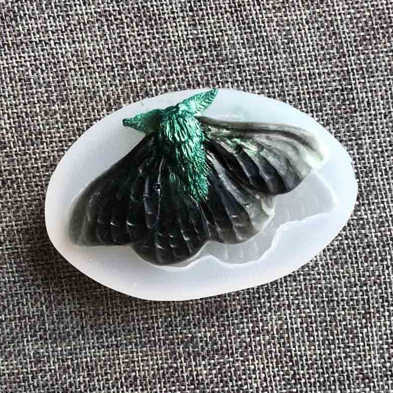 Perhonen koi eläin silikonihartsi muotti sugarcraft saippua muotti monikide koruja riipus askartelu kipsi muotti työkalu: B