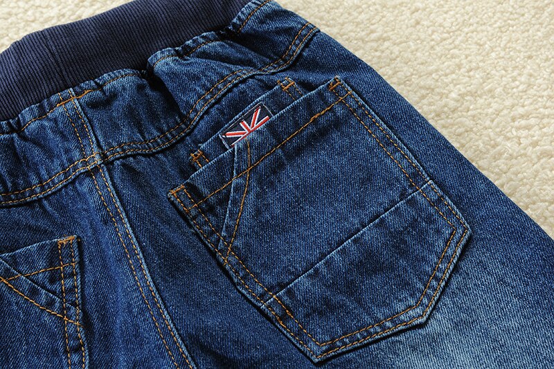 Elastico in Vita Pantaloni Jeans Per I Ragazzi Denim Casual Pantaloni Dei Bambini Dei Pantaloni 3-14T del Ragazzo Dritto Pantaloni Da Cowboy Per Bambini pantaloni lunghi