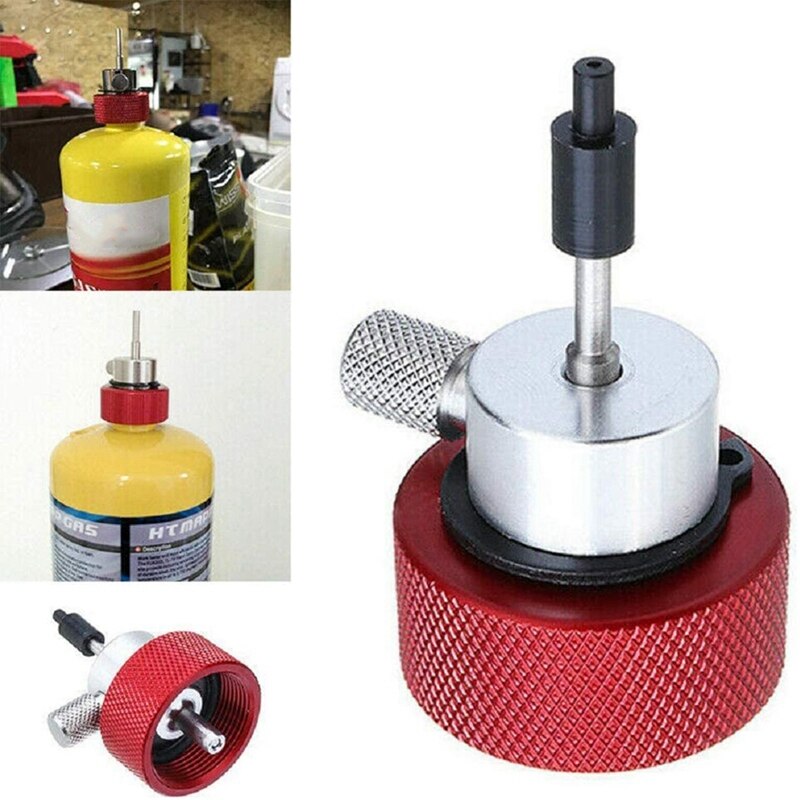 1Pcs Propane Filling Adapter for Green Gas Tank with Silicone Oil Port