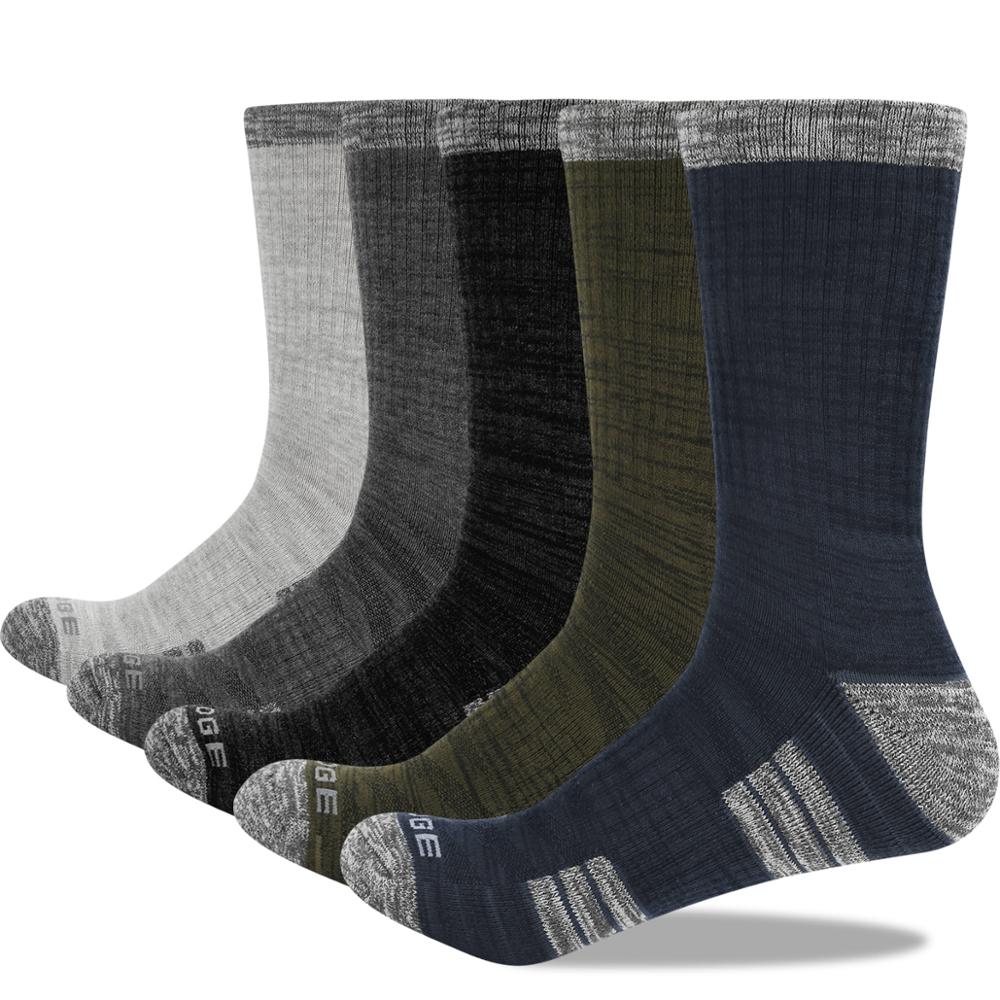 YUEDGE 3 pairs of socks men's black socks white socks formal cotton socks brand breathable work casual socks: 1807 / L(Men 6.5-9.5 US)