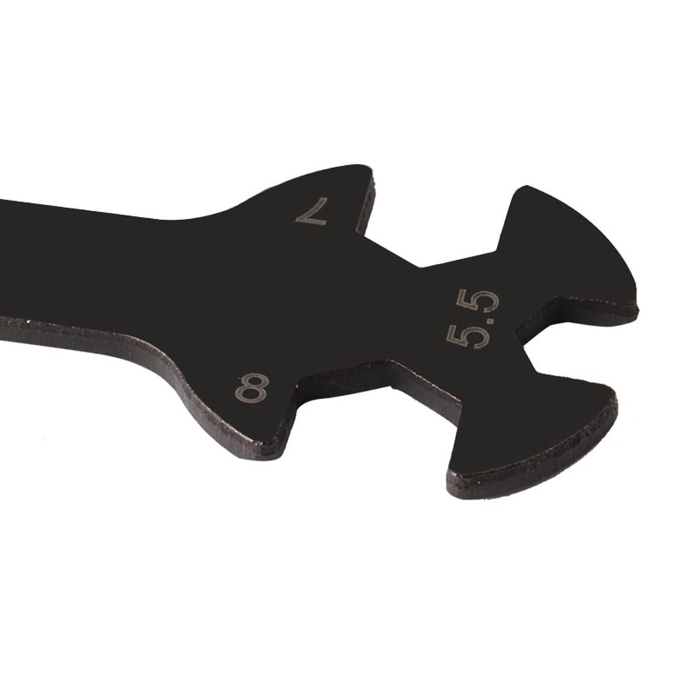 6 en 1 herramienta especial llave inglesa para tensores y nueces 3 4 5,5 7 8MM para 1/5 de 1/8 de 1/10 M3 M4 M5.5 M7 M8 tuerca de tornillo RC Coche
