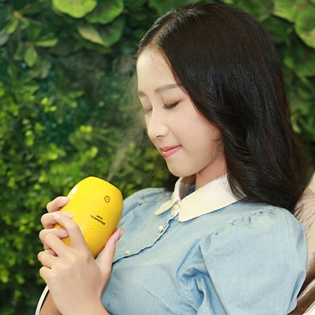 Lemon Style USB Ultrasonic Humidifier With Colorful Led Light Essential Oil Aroma Diffuser Auto Off Touch Switch