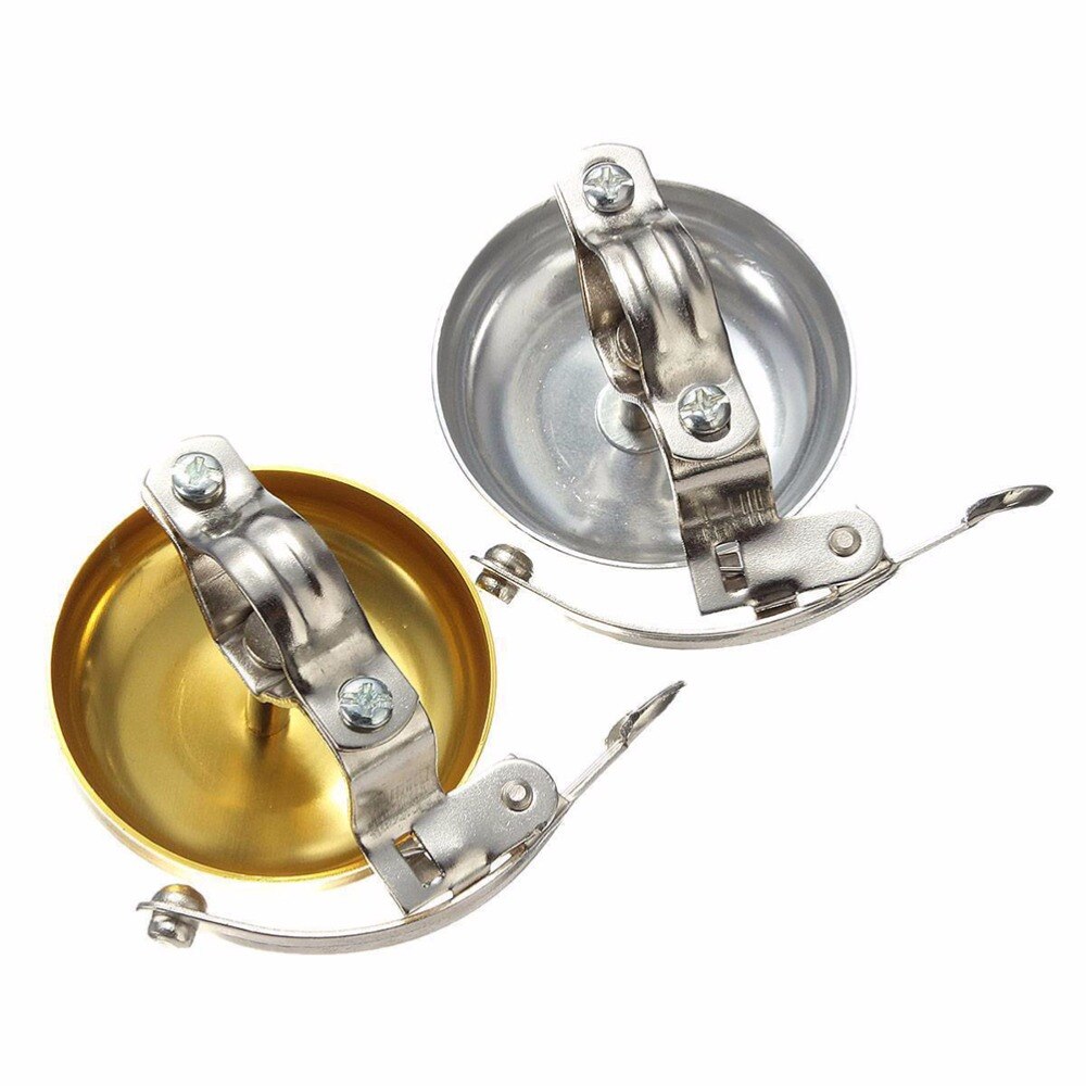 Handlebar Bicycle Bell Retro Cycle Push Bike Metal Bell Ring Loud Sound One Touch Cycling Bicycle Horn Alarm Accessory