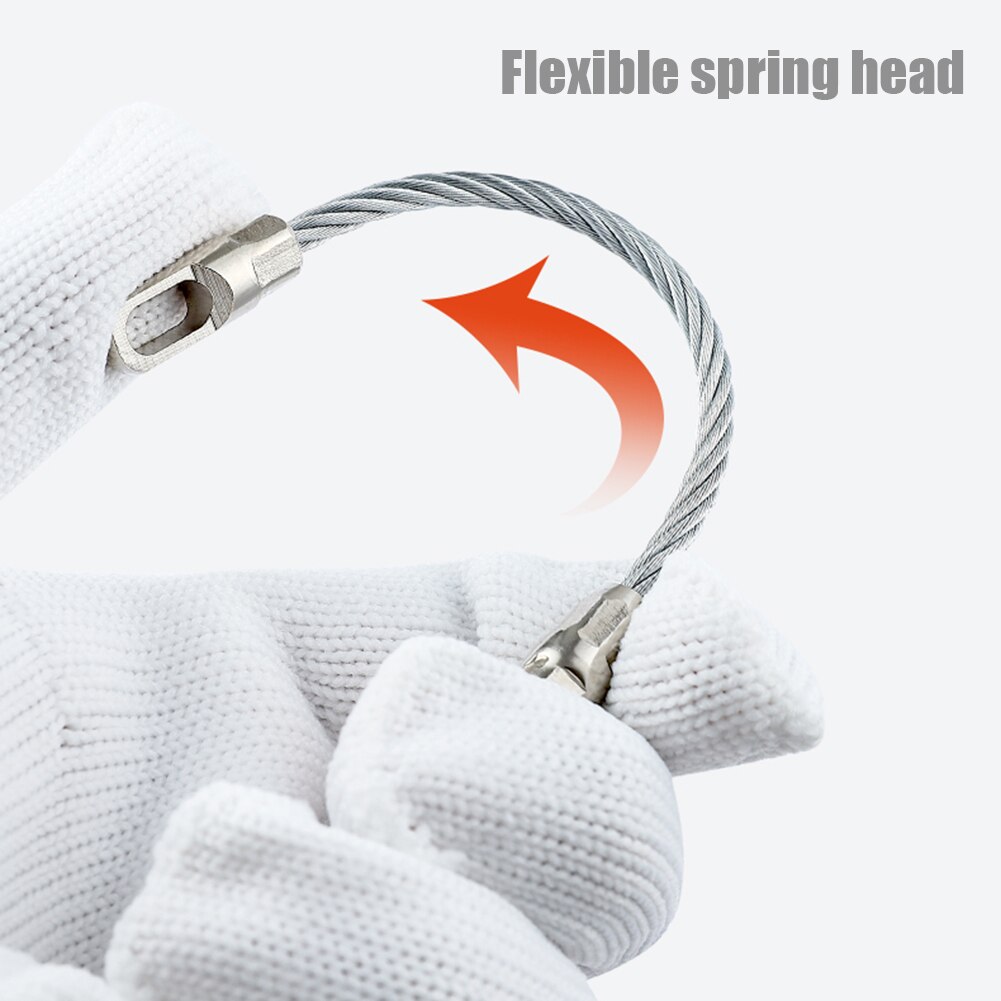4mm 5/10/15M Cable Puller Fish Tape Reel Puller Fiberglass Metal Wall Wire Conduit For Telecom Electrical Wall Wire Conduit Tool