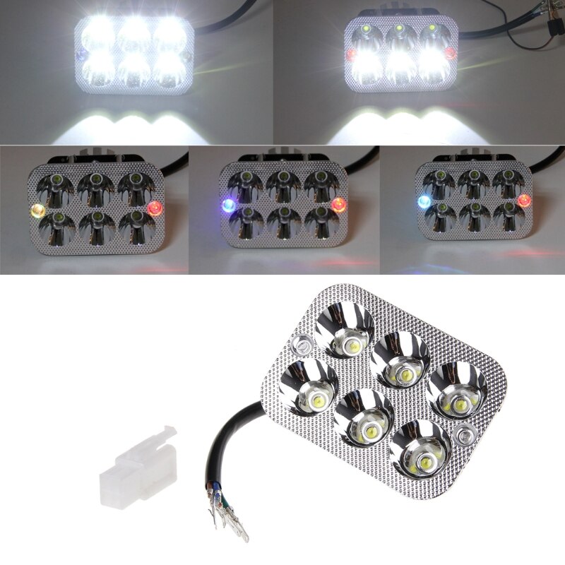 YAM-faro LED para motocicleta DC 12-85V, luz de corta distancia, foco integrado para coche eléctrico, Universal