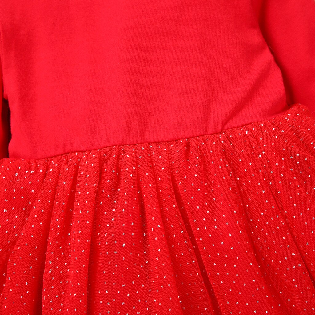 Del bambino Delle Ragazze Vestito Floreale Di Natale Vestito Dalla Ragazza Manica Lunga Fluffy Tutu Della Principessa Delle Ragazze del Vestito Vestido Infantil Abbigliamento Per Bambini