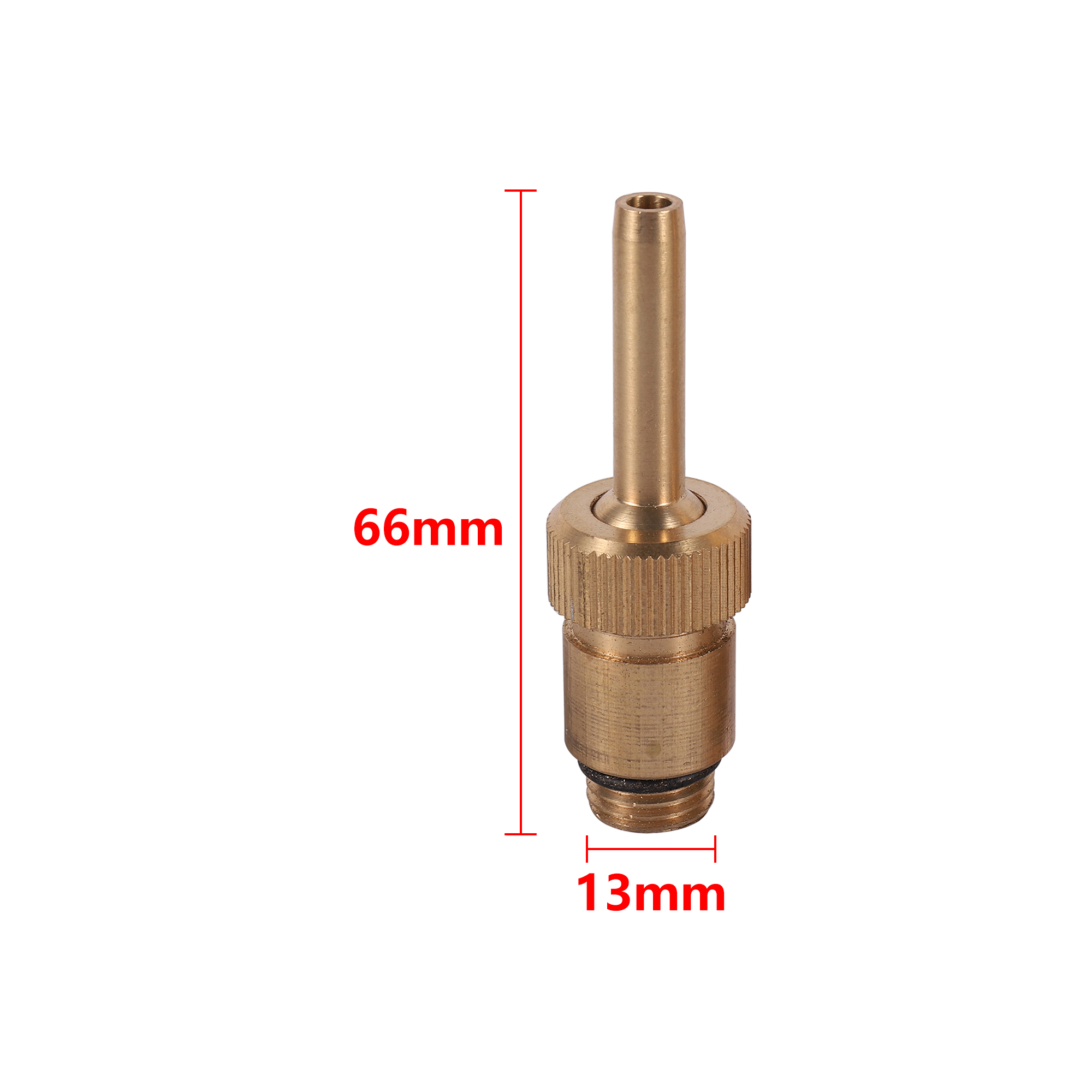 Messing Watergordijn Fontein Vijver Spray Vijver Fontein Hoofd Landschap Fontein Accessoires 1/4 Inch Verstelbaar Mondstuk: Lavendel