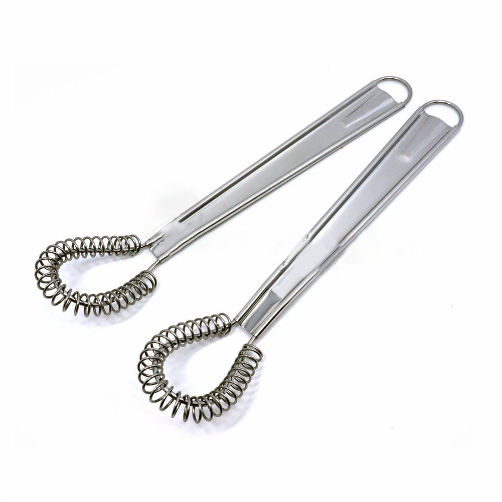 Baking Tool Whisk Handle Coated Stainless Steel Craft Sauce Smooth Mixture Milk Cooking