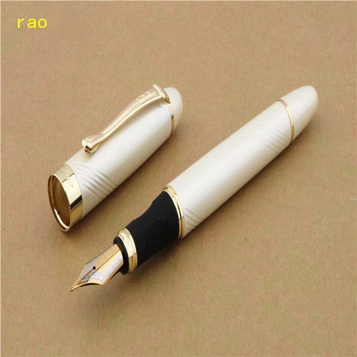 Jinhao  x450 stylos à plume pour bureau d'affaires et fournitures scolaires: Blanc perle