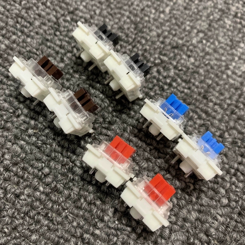 OUTEMU Half Height Dwarf GTMX Green Brown Red Black Switch 3 Pins Linear Clicky Tactile DIY Custom Mechanical keyboard Switshes
