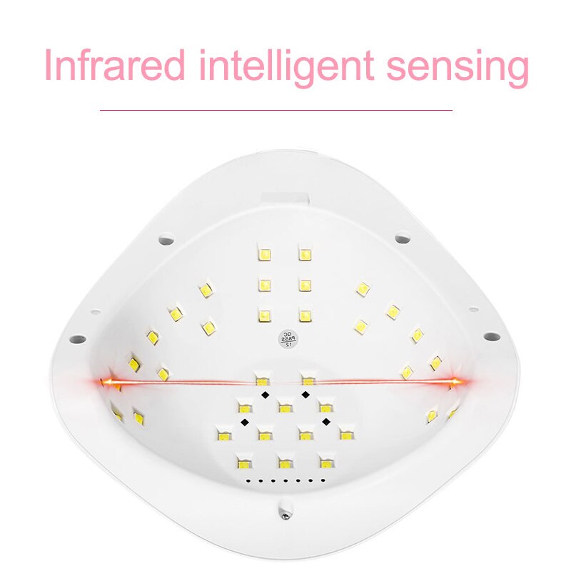 SUN X5 Plus-lámpara UV LED para secar esmalte, de uñas en Gel, para manicura y uñas, 120W