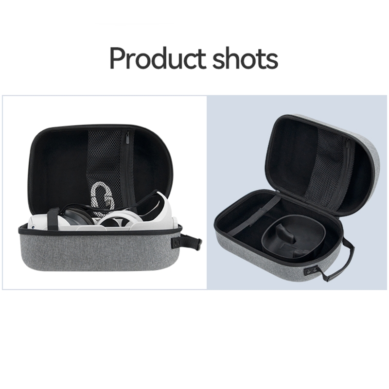 Harde Eva Storage Box Portable Reizen Draagtas Pouch Vr Hoofdband Accessoires Organizer Bag Voor Oculus Quest 2 Glazen