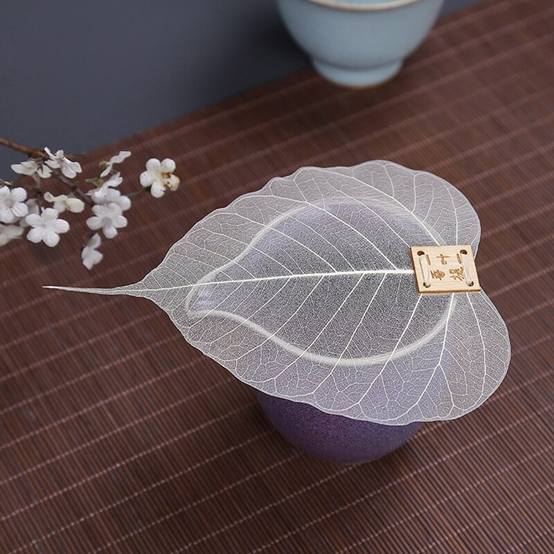 Tea strainers Leaf Tea Filter Leaves shape bodhi leakage tea infusers access Hollow Out The Leaves Personality Filter