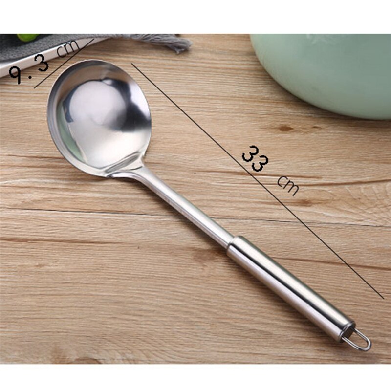 Stainless Steel Kitchen Cooking Utensil Set Cookware Colander Spoon Spatula Shovel Nonstick Cookware: 4